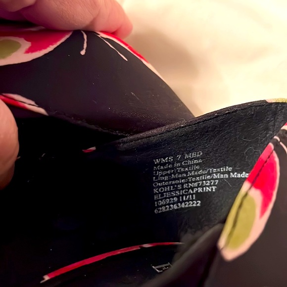 Elle brand 7 M Floral Wedges - Picture 3 of 3